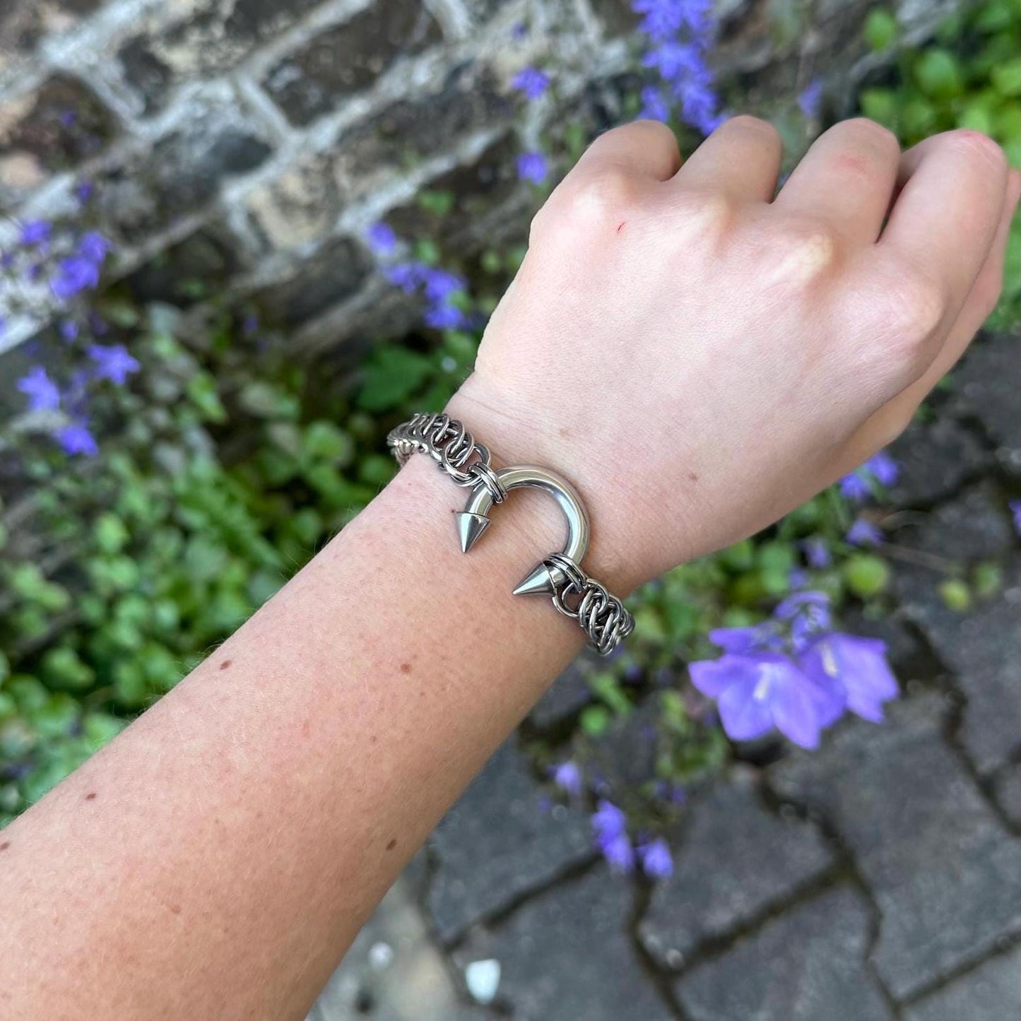 Circular Barbell Bracelet