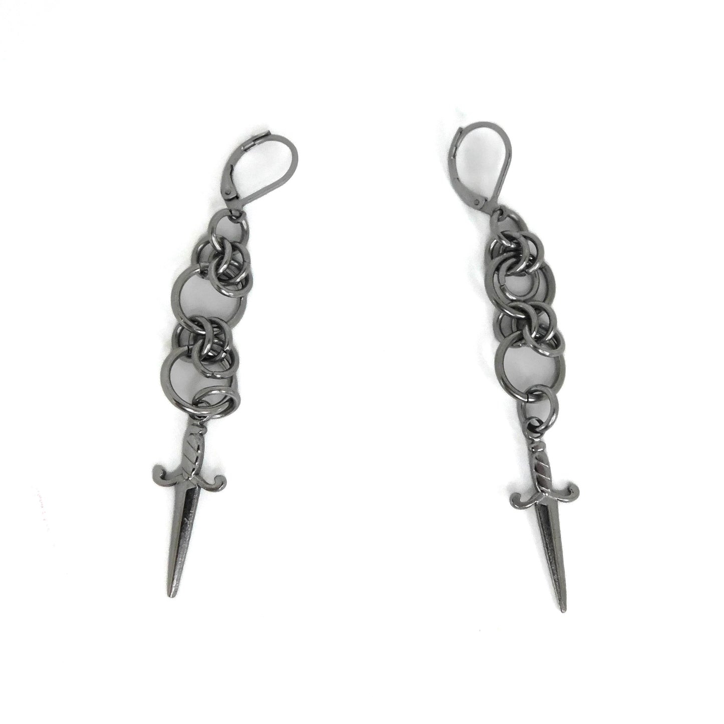 Moonlit Dagger Earrings