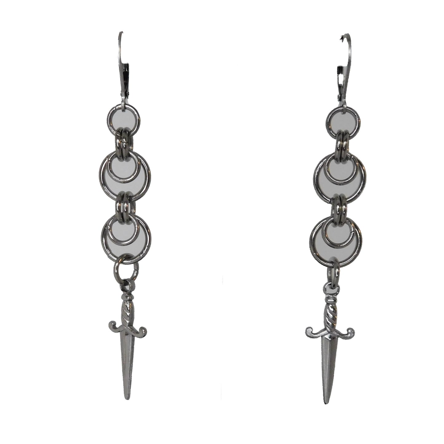 Moonlit Dagger Earrings