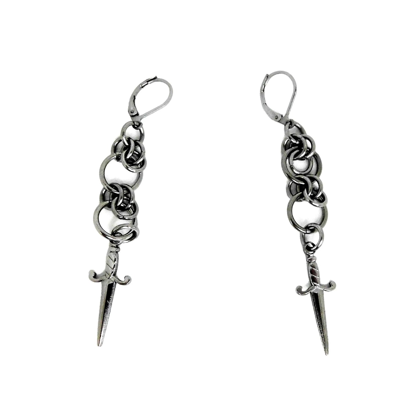 Moonlit Dagger Earrings
