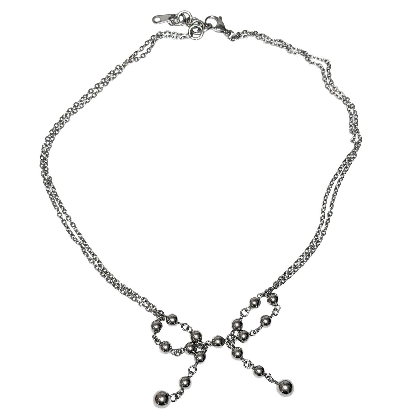 Dainty Bow Necklace