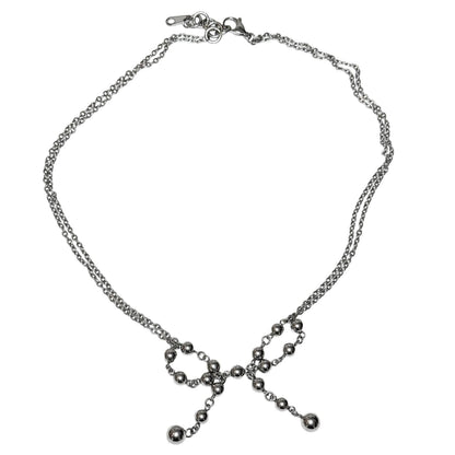 Dainty Bow Necklace