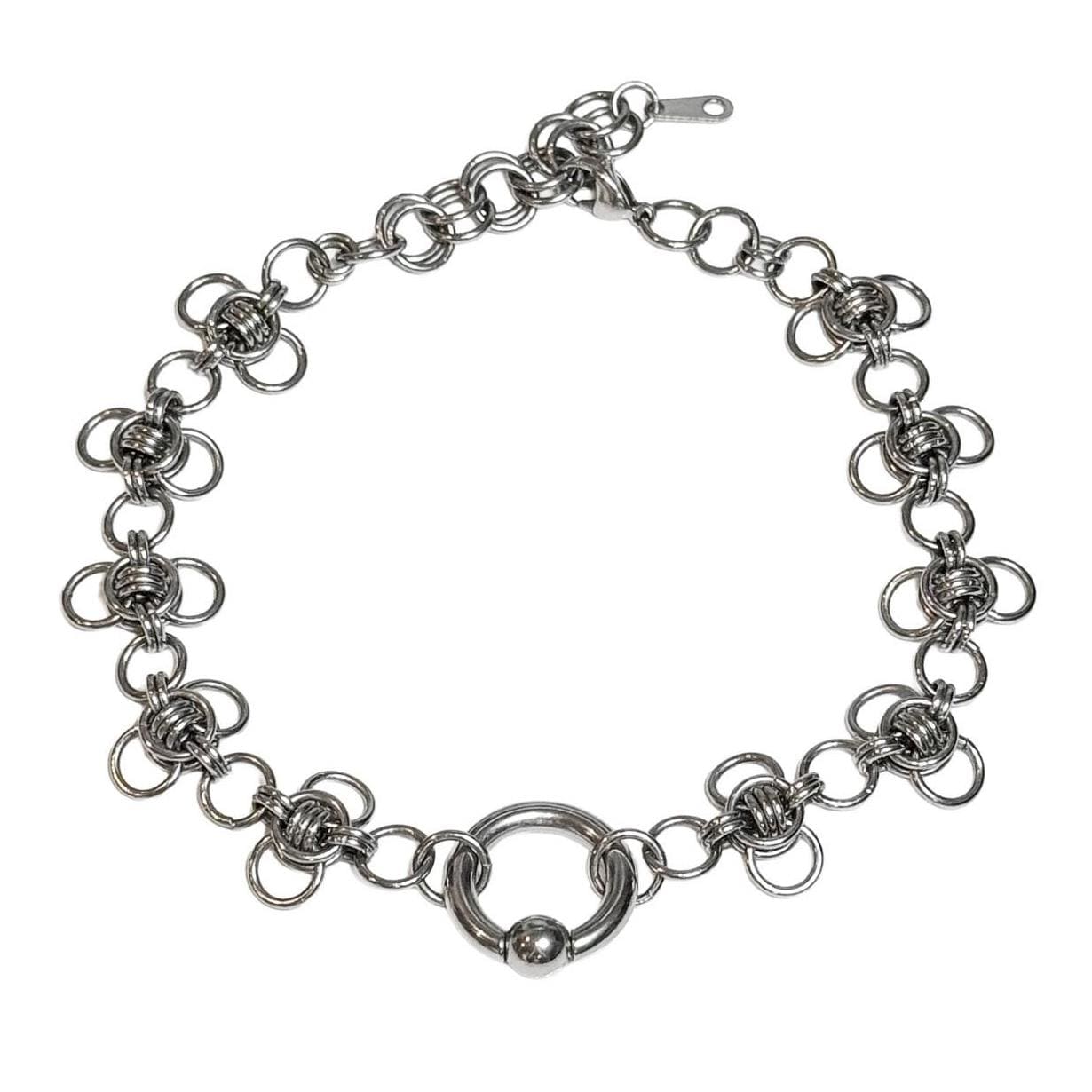 Knotted Piercing Choker