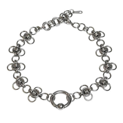 Knotted Piercing Choker