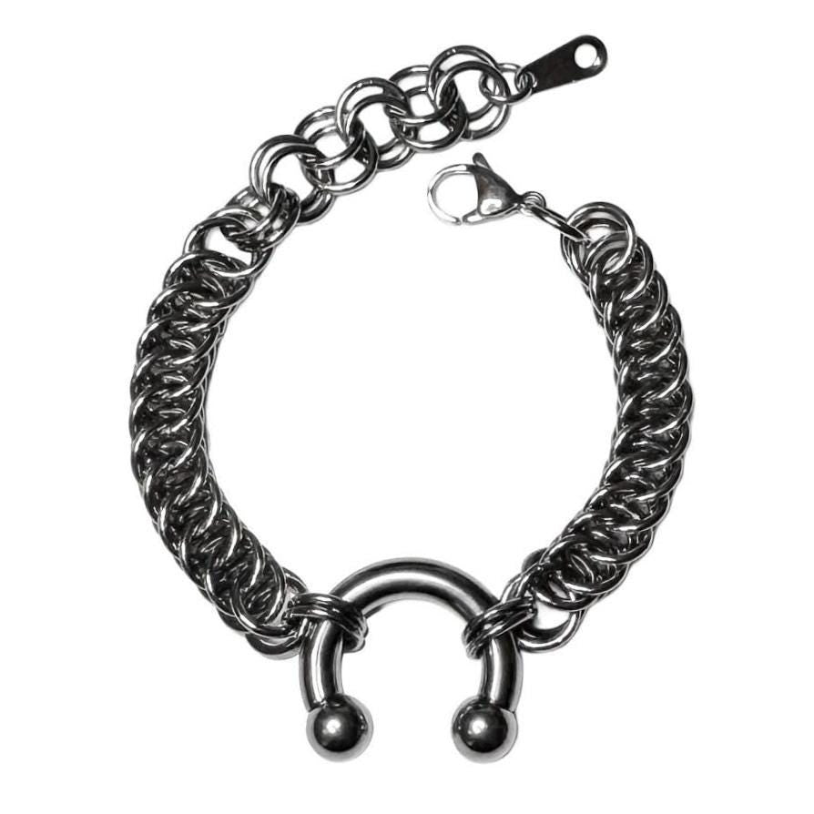 Circular Barbell Bracelet