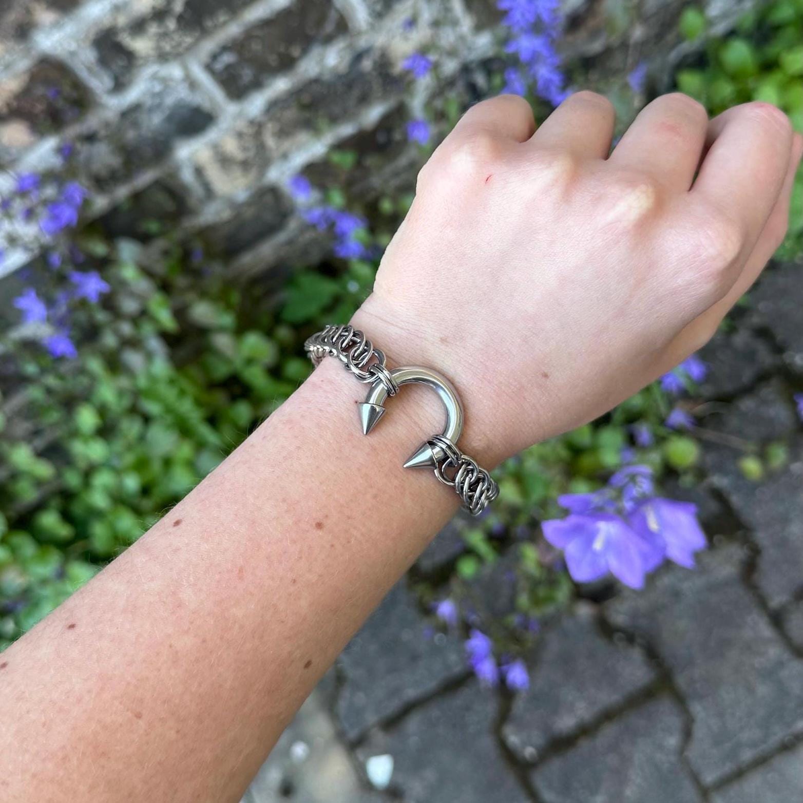Circular Barbell Bracelet