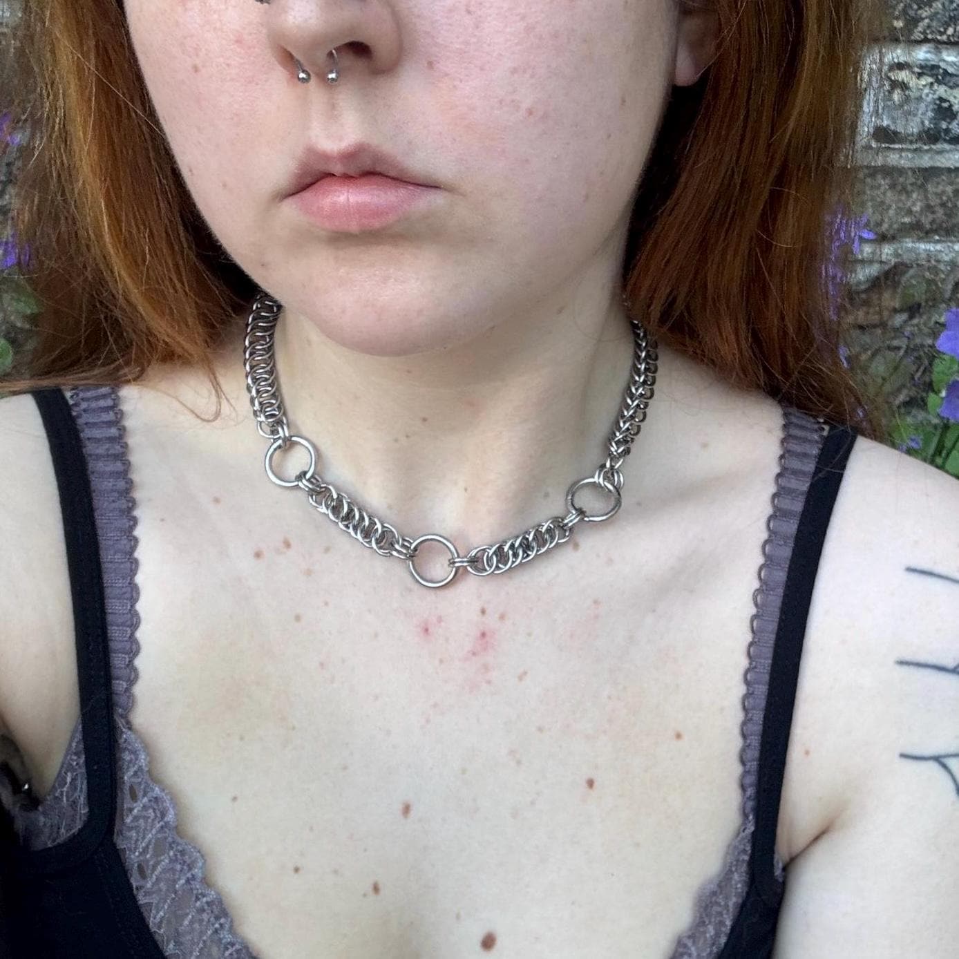 Arachne Triple O-Ring Choker