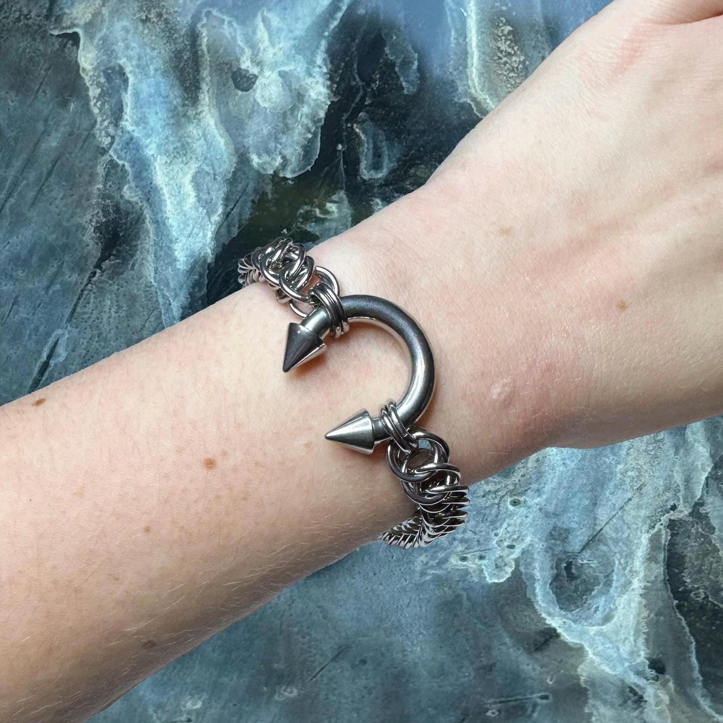 Circular Barbell Bracelet