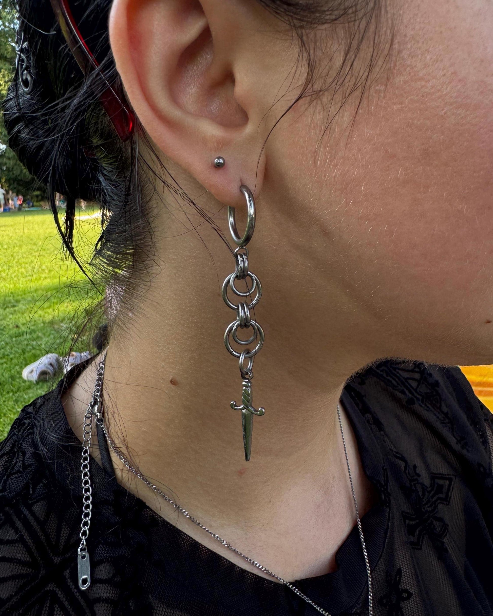 Dagger Earrings