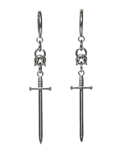Sword Earrings