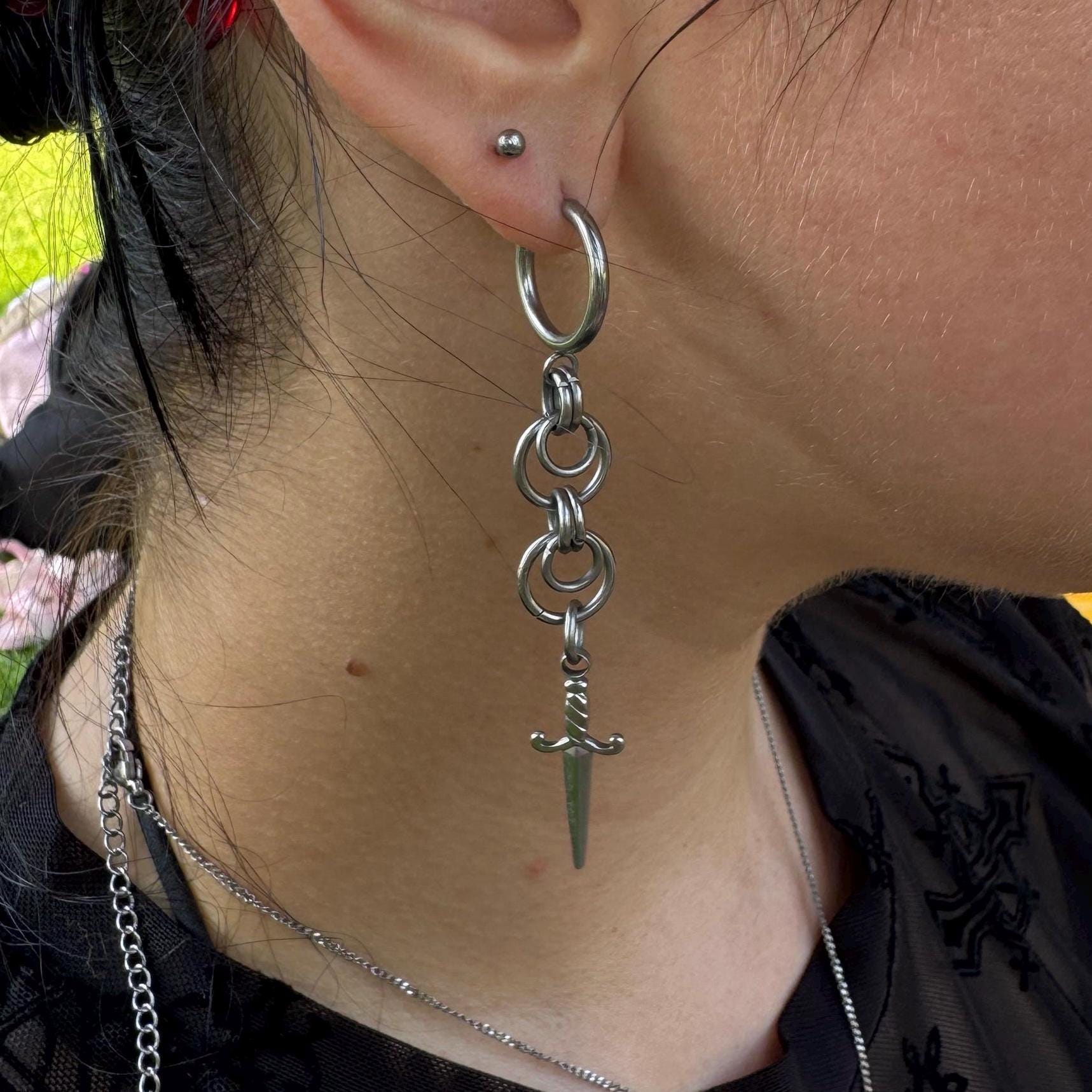 Dagger Earrings