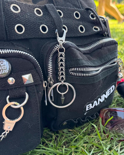 Caterpillar O-Ring Keychain